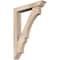 Ekena Millwork Balboa Traditional Smooth Bracket w/ Offset Brace, Douglas Fir, 5 1/2"W x 30"D x 42"H BKT0604X30X42BOA01SDF - alternate 1